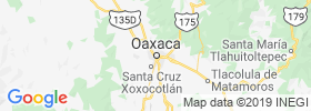 Oaxaca De Juarez map